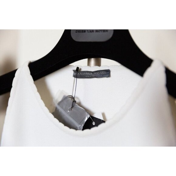 Alexander Mcqueen dress white size S - Picture 9 of 10